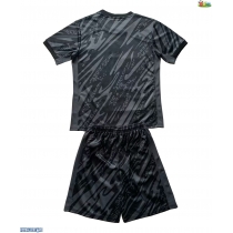 Brasil Keeper Bortedraktsett Barn Copa America 2024 Kortermet (+ Korte bukser)